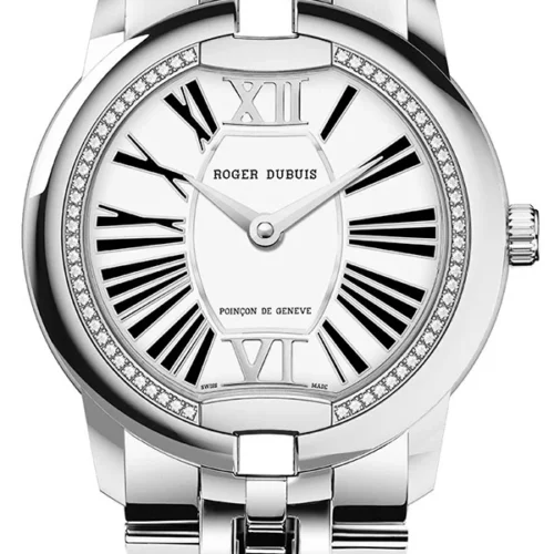 ROGER DUBUIS Velvet White Gold Bracelet Watch with Diamonds